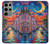 S4083 月夜のベネチア風景 Colorful Painting Moonlit Venice City Samsung Galaxy S23 Ultra バックケース、フリップケース・カバー