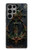 S4106 アンカーと舵輪アート Vintage Maritime Anchor Helm Art Samsung Galaxy S23 Ultra バックケース、フリップケース・カバー