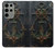 S4106 アンカーと舵輪アート Vintage Maritime Anchor Helm Art Samsung Galaxy S23 Ultra バックケース、フリップケース・カバー