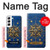 S4086 マリンコンパス柄 Nautical Compass Maritime Design Samsung Galaxy S22 バックケース、フリップケース・カバー