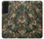 S4091 デジタル迷彩柄 Green Digital Camouflage Pattern Samsung Galaxy S22 バックケース、フリップケース・カバー