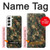 S4091 デジタル迷彩柄 Green Digital Camouflage Pattern Samsung Galaxy S22 バックケース、フリップケース・カバー