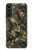 S4091 デジタル迷彩柄 Green Digital Camouflage Pattern Samsung Galaxy S22 Plus バックケース、フリップケース・カバー