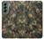 S4091 デジタル迷彩柄 Green Digital Camouflage Pattern Samsung Galaxy S22 Plus バックケース、フリップケース・カバー