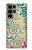 S4078 カラフル落書き柄 Abstract Colorful Doodle Pattern Samsung Galaxy S22 Ultra バックケース、フリップケース・カバー