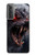 S4094 月夜のオオカミ Wolf Moonlight Fantasy Art Samsung Galaxy S21 Plus 5G, Galaxy S21+ 5G バックケース、フリップケース・カバー