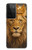 S4093 王冠ライオンアート Royal Lion Portrait Artwork Samsung Galaxy S21 Ultra 5G バックケース、フリップケース・カバー