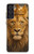 S4093 王冠ライオンアート Royal Lion Portrait Artwork Samsung Galaxy S21 FE 5G バックケース、フリップケース・カバー
