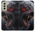 S4094 月夜のオオカミ Wolf Moonlight Fantasy Art Samsung Galaxy S21 FE 5G バックケース、フリップケース・カバー