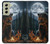 S4095 森のクマ幻想画 Majestic Bear Indian Wilderness Art Samsung Galaxy S21 FE 5G バックケース、フリップケース・カバー