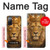 S4093 王冠ライオンアート Royal Lion Portrait Artwork Samsung Galaxy S20 FE バックケース、フリップケース・カバー