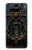 S4106 アンカーと舵輪アート Vintage Maritime Anchor Helm Art Samsung Galaxy S10 バックケース、フリップケース・カバー
