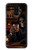 S4102 スカルバーアート Vintage Skull Tavern Artwork Samsung Galaxy S9 Plus バックケース、フリップケース・カバー