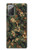 S4091 デジタル迷彩柄 Green Digital Camouflage Pattern Samsung Galaxy Note 20 バックケース、フリップケース・カバー