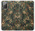 S4091 デジタル迷彩柄 Green Digital Camouflage Pattern Samsung Galaxy Note 20 バックケース、フリップケース・カバー