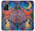 S4083 月夜のベネチア風景 Colorful Painting Moonlit Venice City Samsung Galaxy Note 20 Ultra, Ultra 5G バックケース、フリップケース・カバー