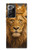 S4093 王冠ライオンアート Royal Lion Portrait Artwork Samsung Galaxy Note 20 Ultra, Ultra 5G バックケース、フリップケース・カバー