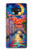 S4083 月夜のベネチア風景 Colorful Painting Moonlit Venice City Note 9 Samsung Galaxy Note9 バックケース、フリップケース・カバー