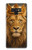 S4093 王冠ライオンアート Royal Lion Portrait Artwork Note 9 Samsung Galaxy Note9 バックケース、フリップケース・カバー