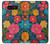 S4105 カラフル花柄 Vibrant Colorful Floral Pattern Note 8 Samsung Galaxy Note8 バックケース、フリップケース・カバー
