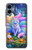 S4088 幻想キツネ精霊 Fantasy Fox Spirit Magical Artwork Samsung Galaxy A06 バックケース、フリップケース・カバー
