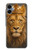S4093 王冠ライオンアート Royal Lion Portrait Artwork Samsung Galaxy A06 バックケース、フリップケース・カバー