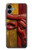 S4098 スペイン闘牛アート Span Bull Carved Artwork Samsung Galaxy A06 バックケース、フリップケース・カバー