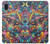 S4085 宇宙船サイケアート Cosmic Spaceship Psychedelic Art Samsung Galaxy A10e バックケース、フリップケース・カバー