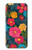 S4105 カラフル花柄 Vibrant Colorful Floral Pattern Samsung Galaxy A10e バックケース、フリップケース・カバー