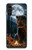 S4095 森のクマ幻想画 Majestic Bear Indian Wilderness Art Samsung Galaxy A13 5G バックケース、フリップケース・カバー