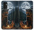 S4095 森のクマ幻想画 Majestic Bear Indian Wilderness Art Samsung Galaxy A13 5G バックケース、フリップケース・カバー