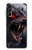 S4094 月夜のオオカミ Wolf Moonlight Fantasy Art Samsung Galaxy A14 5G バックケース、フリップケース・カバー