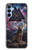 S4110 オオカミと古代紋章 Mystic Wolf Ancient Symbol Artwork Samsung Galaxy A15 5G バックケース、フリップケース・カバー
