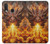S4090 炎のドラゴンアート Epic Fire Dragon Fantasy Illustration Samsung Galaxy A20e バックケース、フリップケース・カバー