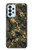 S4091 デジタル迷彩柄 Green Digital Camouflage Pattern Samsung Galaxy A23 バックケース、フリップケース・カバー