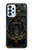 S4106 アンカーと舵輪アート Vintage Maritime Anchor Helm Art Samsung Galaxy A23 バックケース、フリップケース・カバー