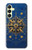 S4086 マリンコンパス柄 Nautical Compass Maritime Design Samsung Galaxy A25 5G バックケース、フリップケース・カバー