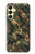 S4091 デジタル迷彩柄 Green Digital Camouflage Pattern Samsung Galaxy A25 5G バックケース、フリップケース・カバー