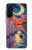 S4083 月夜のベネチア風景 Colorful Painting Moonlit Venice City Samsung Galaxy A26 バックケース、フリップケース・カバー