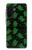 S4087 かわいいおばけ柄 Cute Green Ghost Cartoon Pattern Samsung Galaxy A26 バックケース、フリップケース・カバー