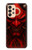 S4099 赤鬼幻想アート Mystic Red Demon Illustration Samsung Galaxy A33 5G バックケース、フリップケース・カバー