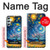 S4081 幻想銀河夜空アート Dreamy Spiral Galaxy Night Sky Art Samsung Galaxy A34 5G バックケース、フリップケース・カバー
