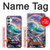 S4084 虹色ファンタジー波 Rainbow Ocean Wave Fantasy Samsung Galaxy A34 5G バックケース、フリップケース・カバー