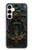 S4106 アンカーと舵輪アート Vintage Maritime Anchor Helm Art Samsung Galaxy A35 5G バックケース、フリップケース・カバー