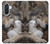 S4089 オオカミと子羊 Gentle Wolf And Lamb Friendship Art Samsung Galaxy A36 バックケース、フリップケース・カバー