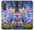 S4088 幻想キツネ精霊 Fantasy Fox Spirit Magical Artwork Samsung Galaxy A37 バックケース、フリップケース・カバー