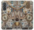 S4100 レトロ科学コラージュ Vintage Scientific Discovery Collage Samsung Galaxy A37 バックケース、フリップケース・カバー