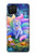 S4088 幻想キツネ精霊 Fantasy Fox Spirit Magical Artwork Samsung Galaxy A42 5G バックケース、フリップケース・カバー