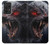 S4094 月夜のオオカミ Wolf Moonlight Fantasy Art Samsung Galaxy A52, Galaxy A52 5G バックケース、フリップケース・カバー