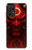 S4099 赤鬼幻想アート Mystic Red Demon Illustration Samsung Galaxy A52, Galaxy A52 5G バックケース、フリップケース・カバー